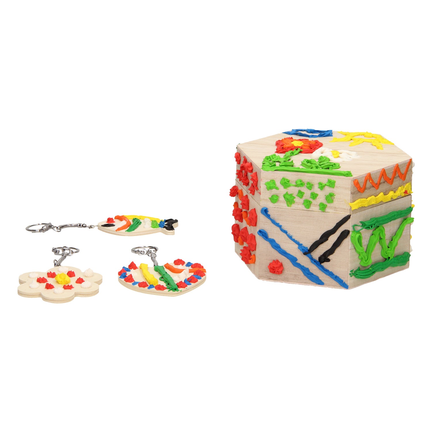 Paulinda creamy dough starterset, 8x30ml