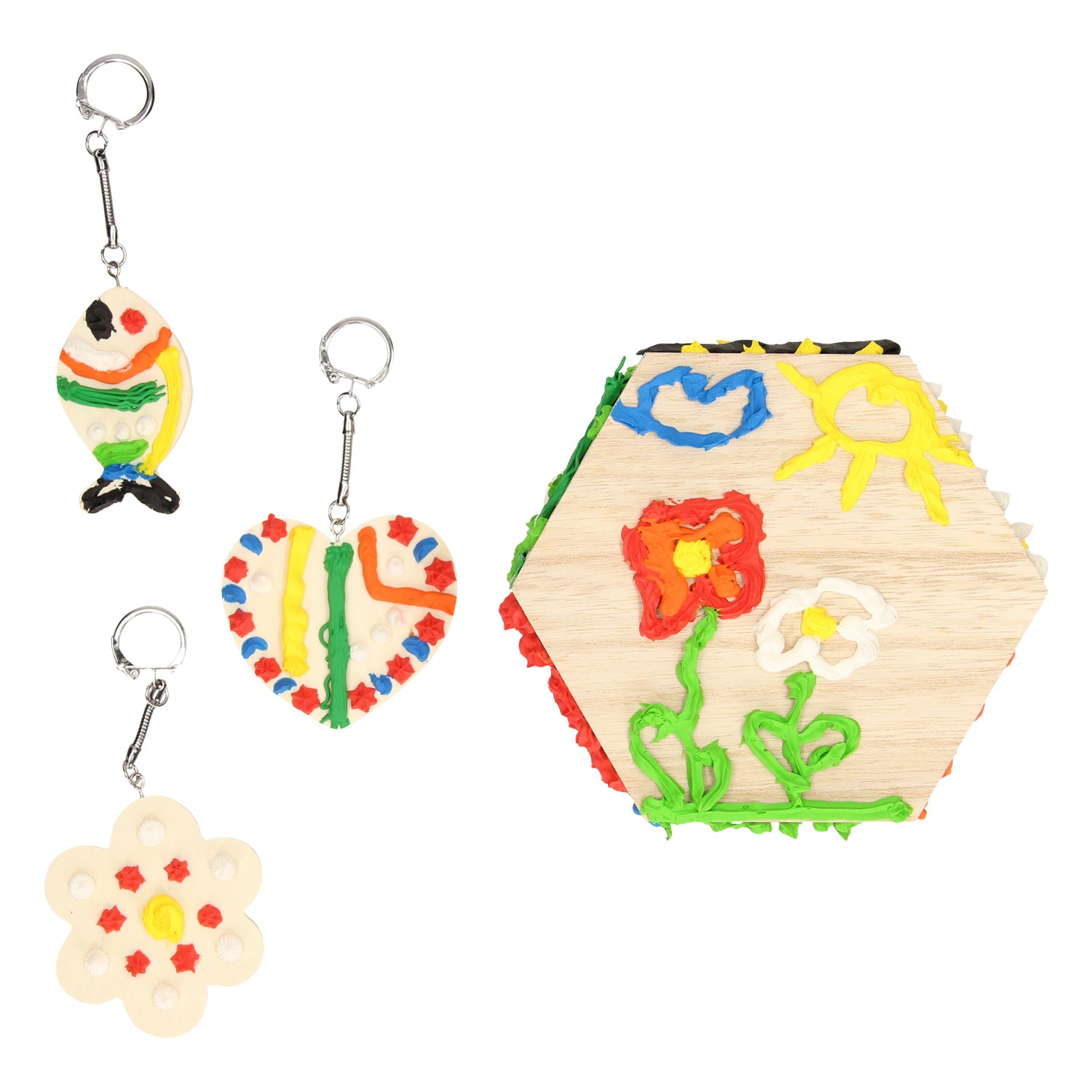 Paulinda creamy dough starterset, 8x30ml