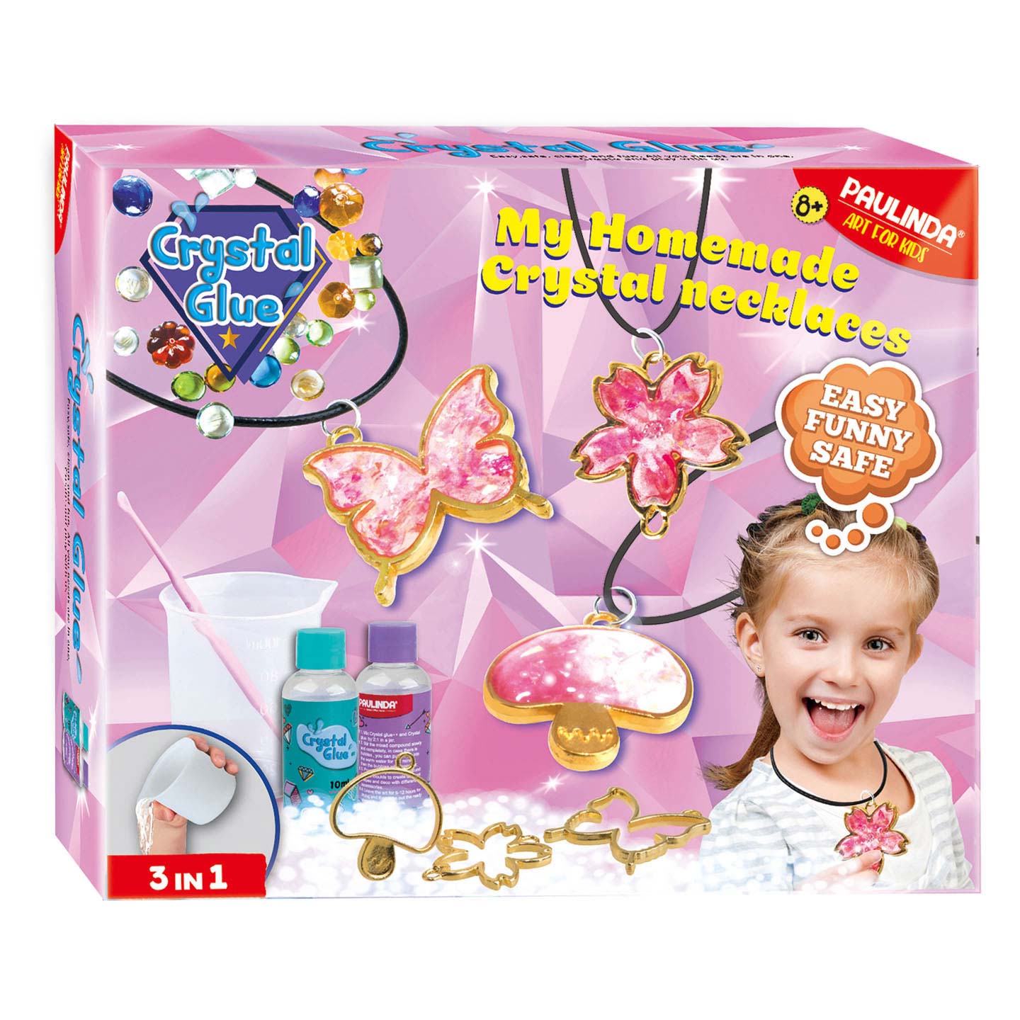 Paulinda maakt je eigen kristallen kettingen