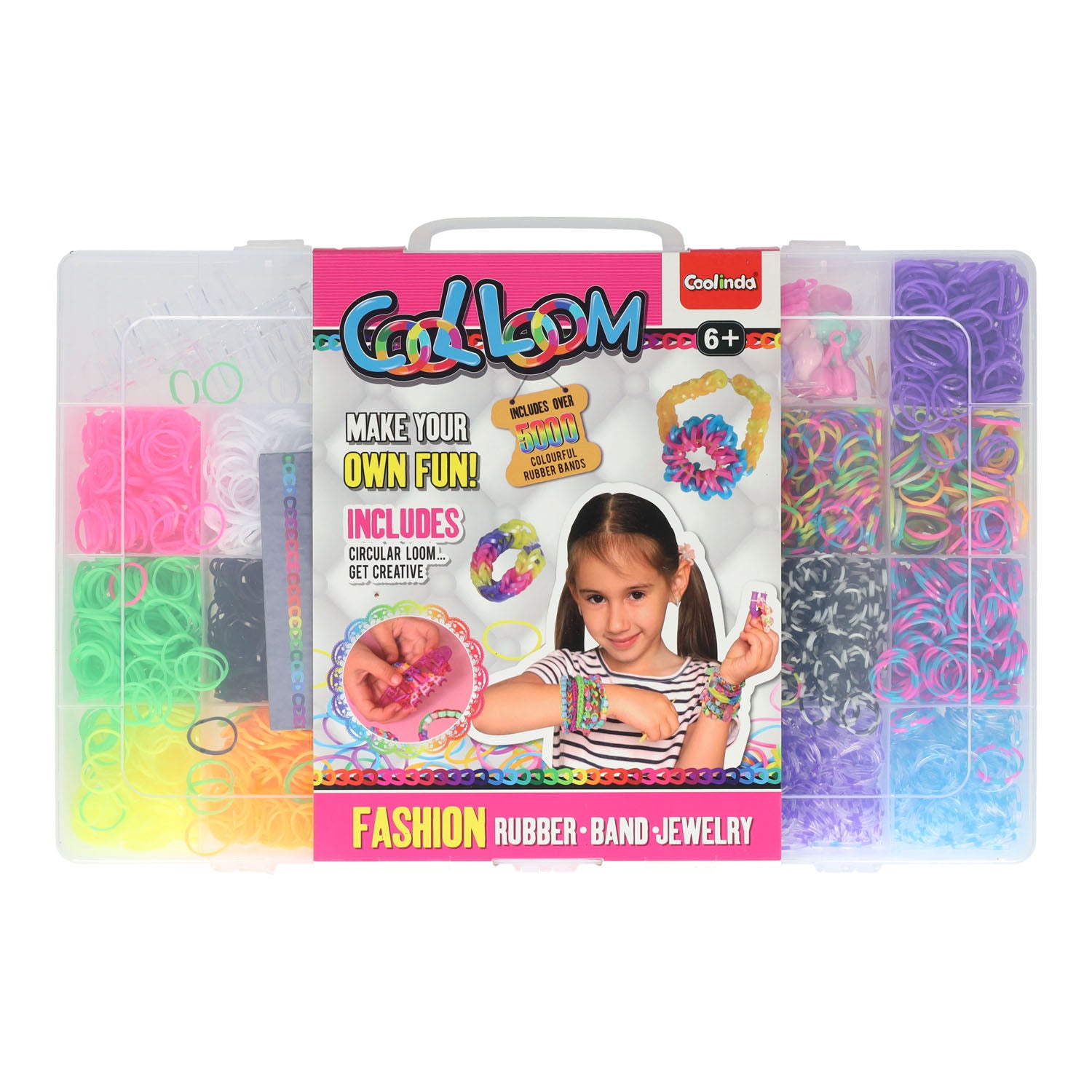 Paulinda cool loom in opbergbox, 5000dlg.