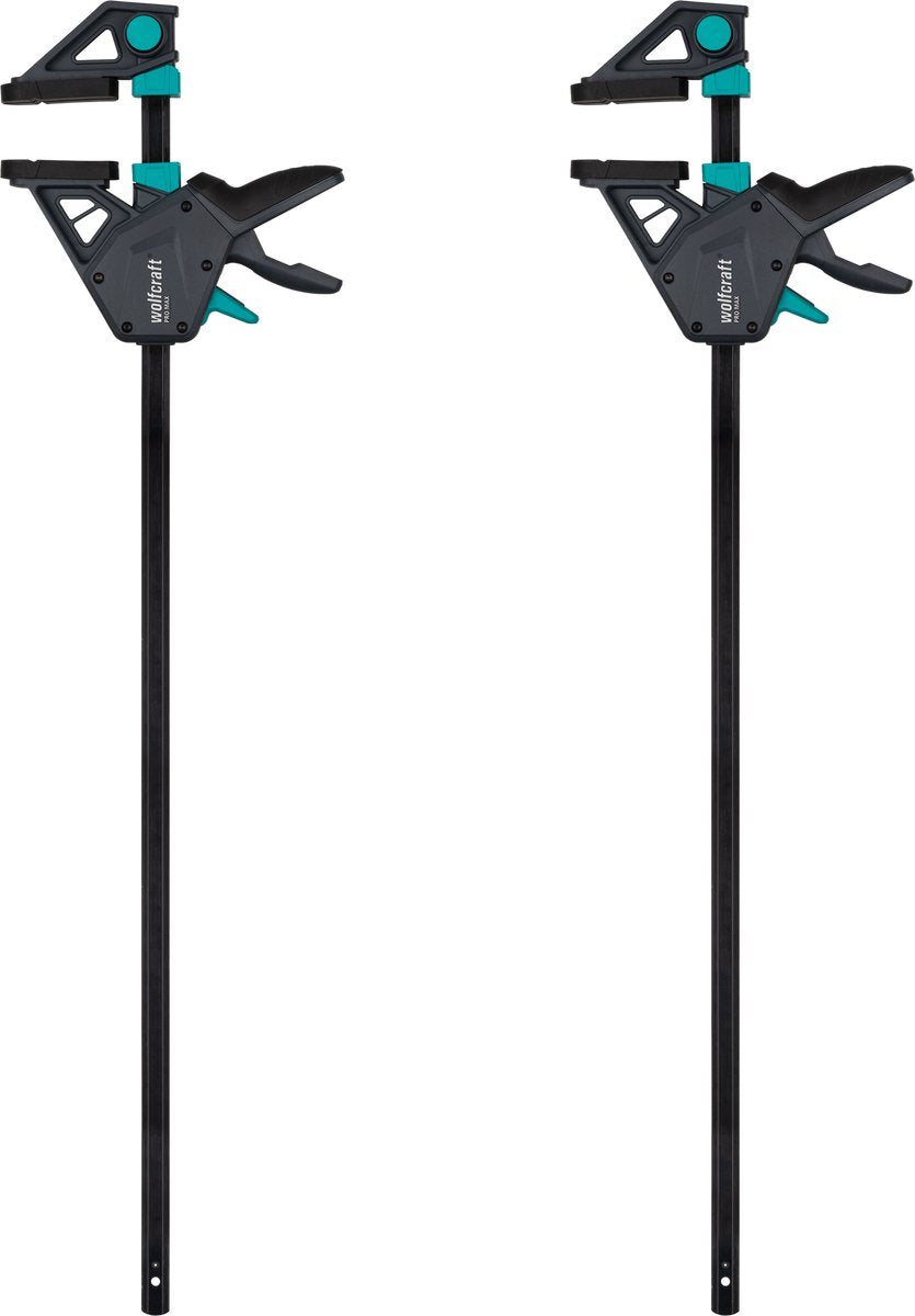 Wolfcraft - 2 lijmklemmen pro max - 700 mm - 8667060