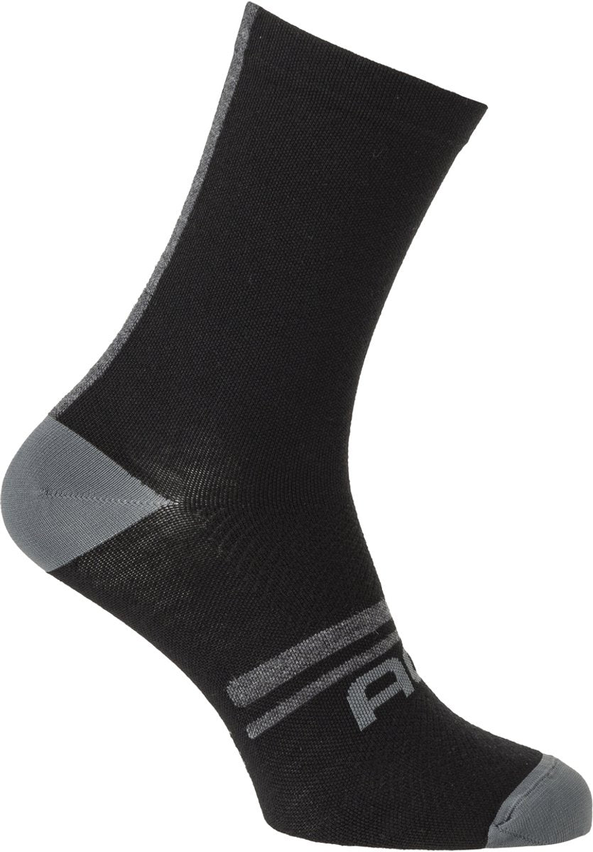 Agu winter merino fietssokken essential heren - zwart - l xl