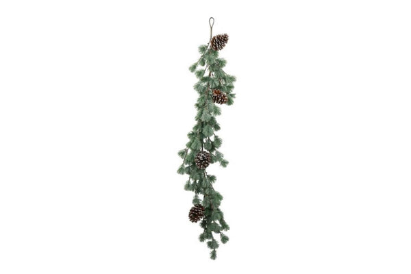 Countryfield guirlande pinus parviflora grijsgroen zijde 21,9x27,9x15,2cm