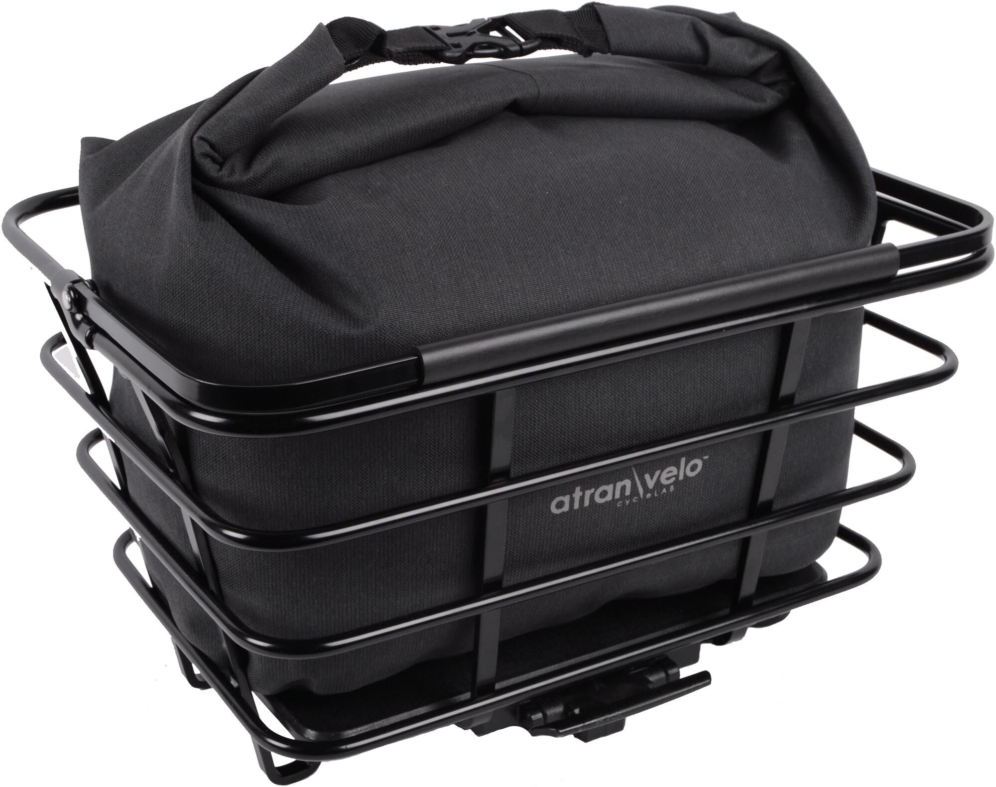 Atranvelo mandtas travel basket bag at.velo travel black