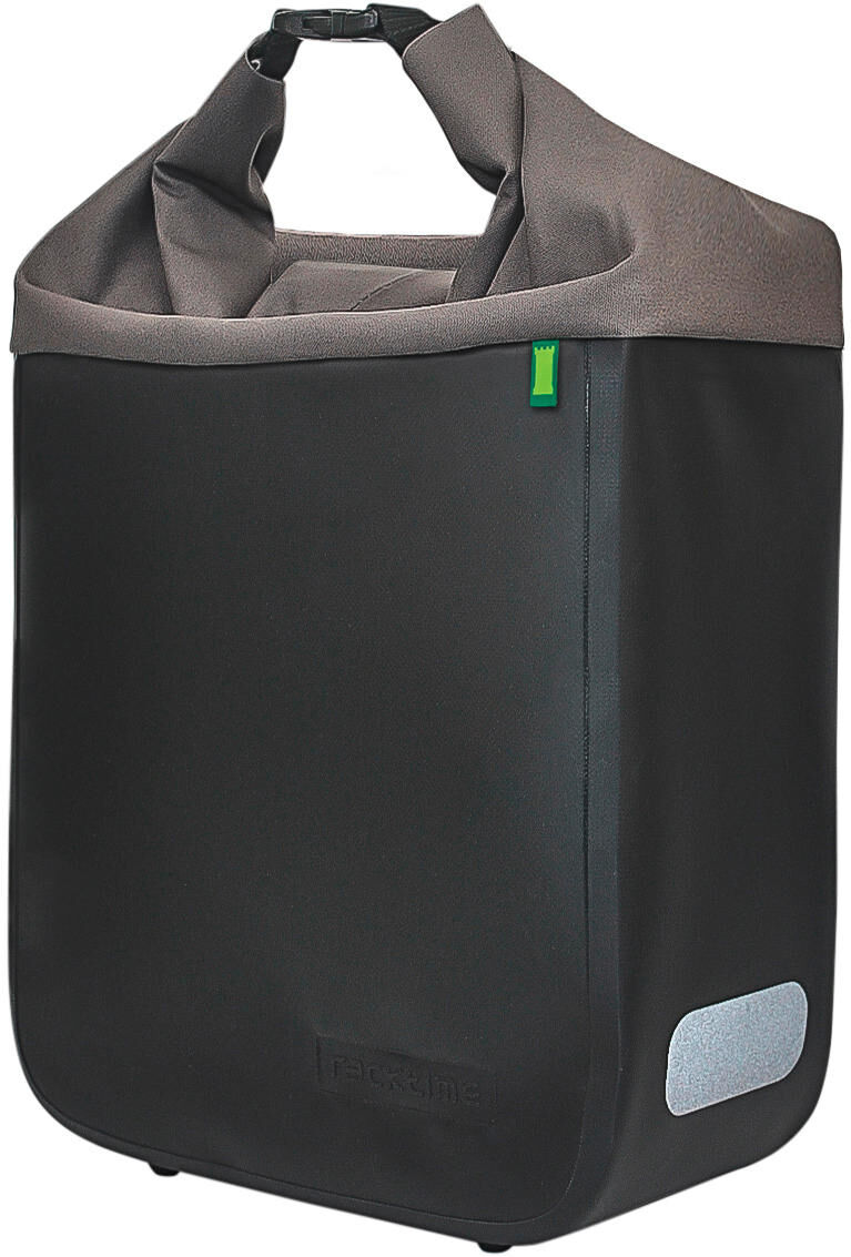 Racktime pakaftas donna single bag donna onyx black basalt grey