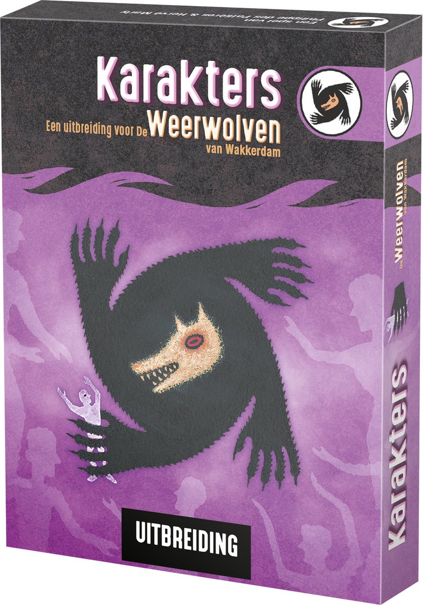 Zygomatic board game studio de weerwolven van wakkerdam karakters - uitbreiding - kaartspel