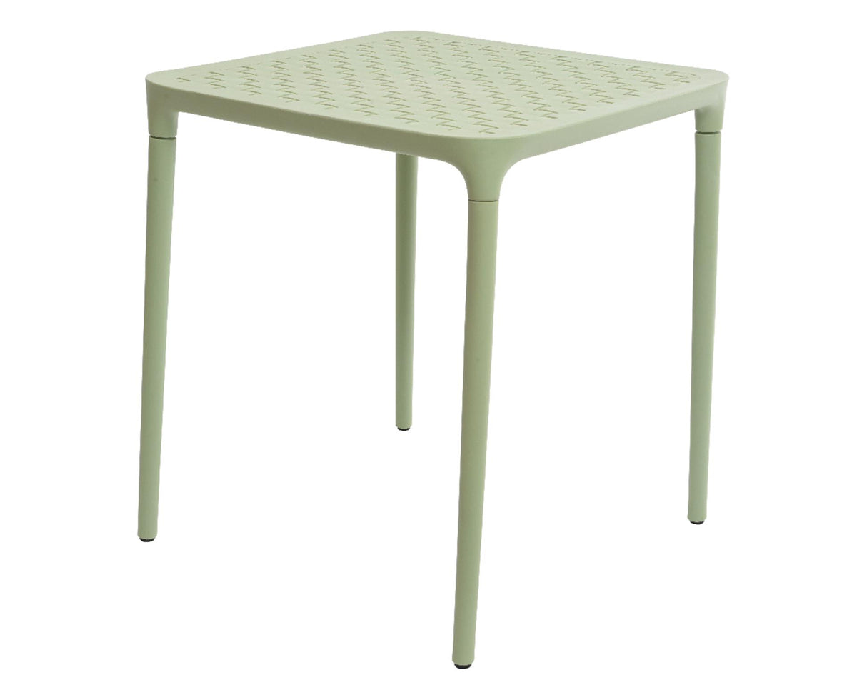 Tafel porto kunststof 65x65x70cm cm groen