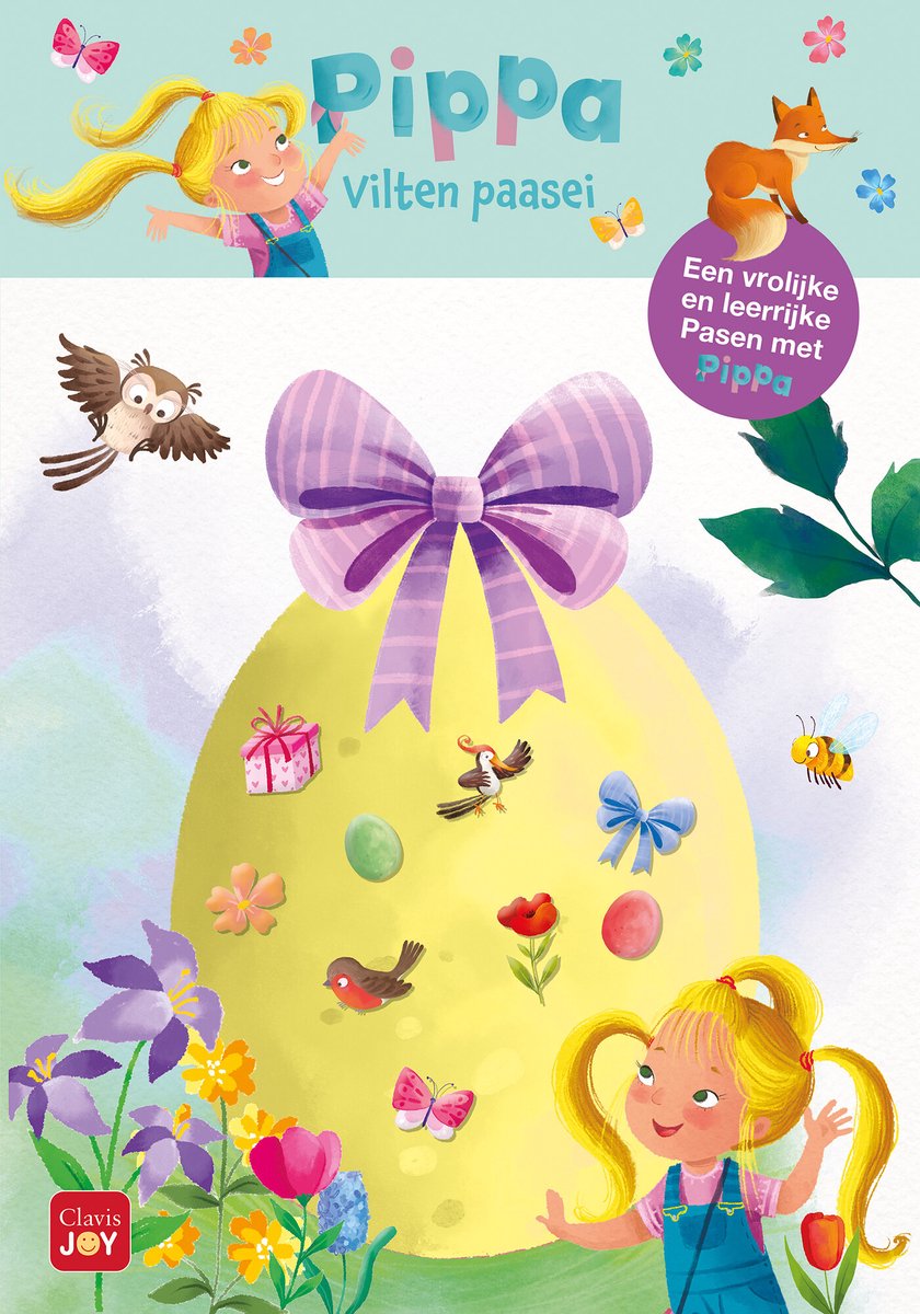 Clavis uitgeverij pippa - vilten paasei