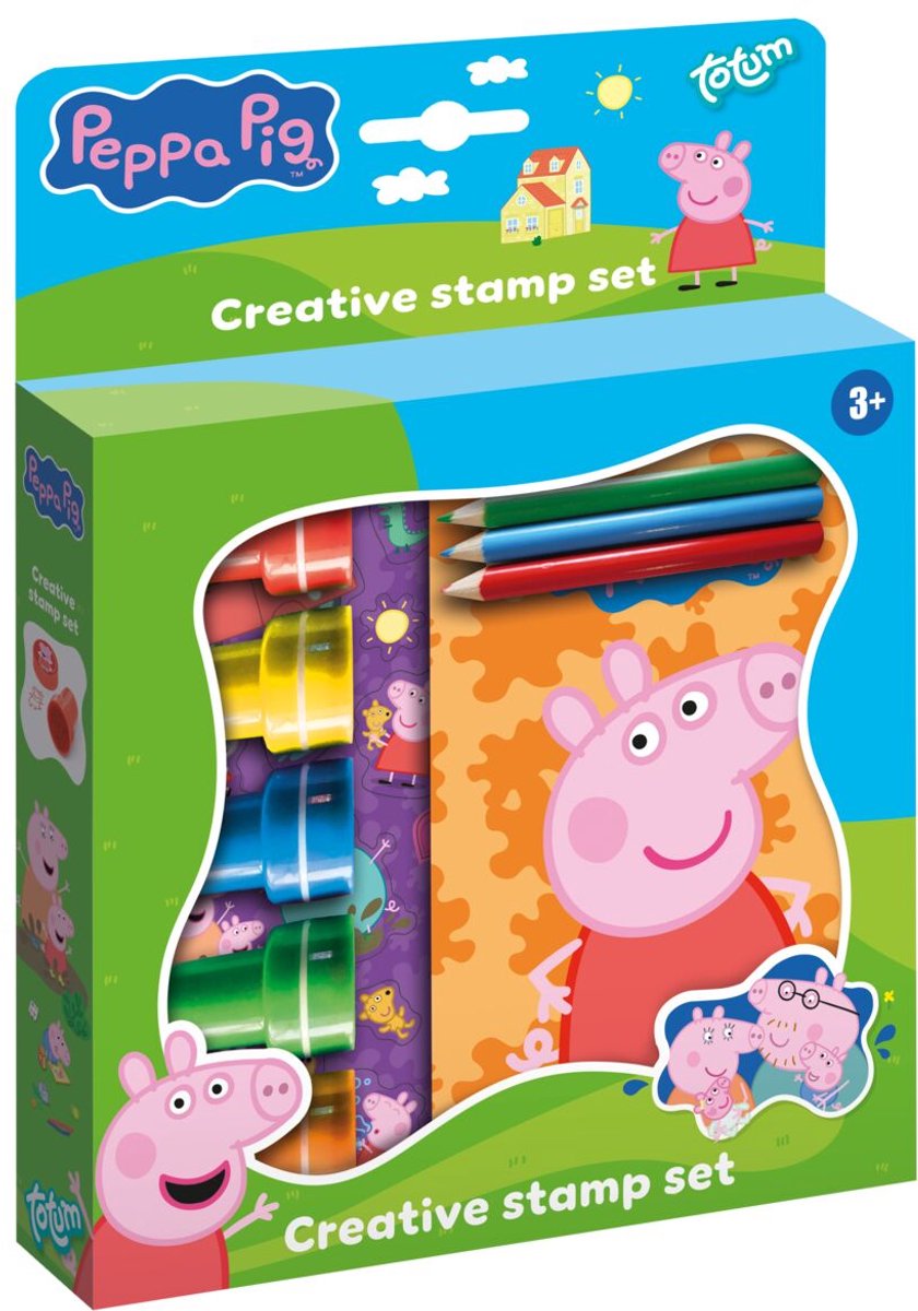 Peppa Pig Creatieve Stempelset