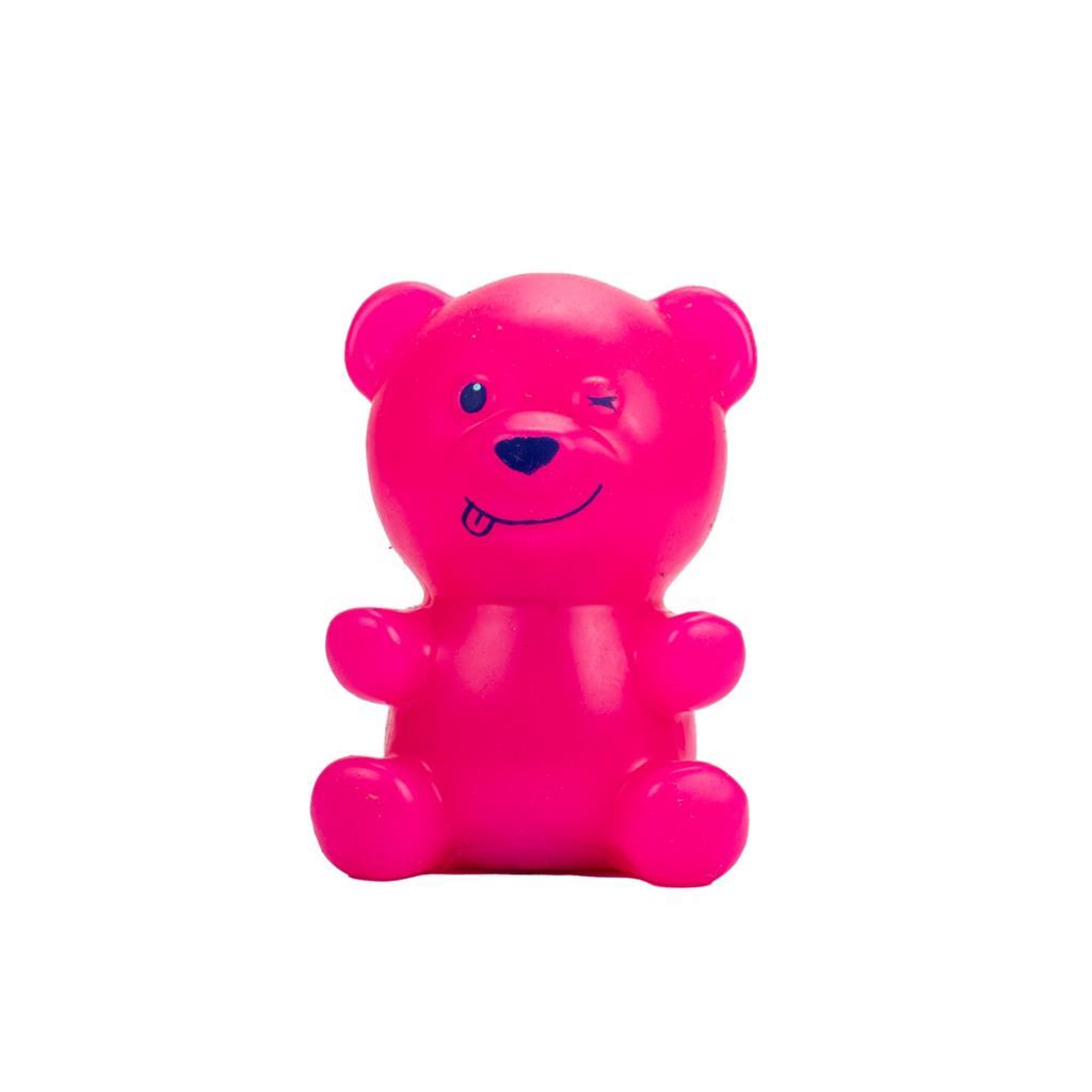 Jiggly Pets gummymals gummibeer 12 cm + licht en geluid roze
