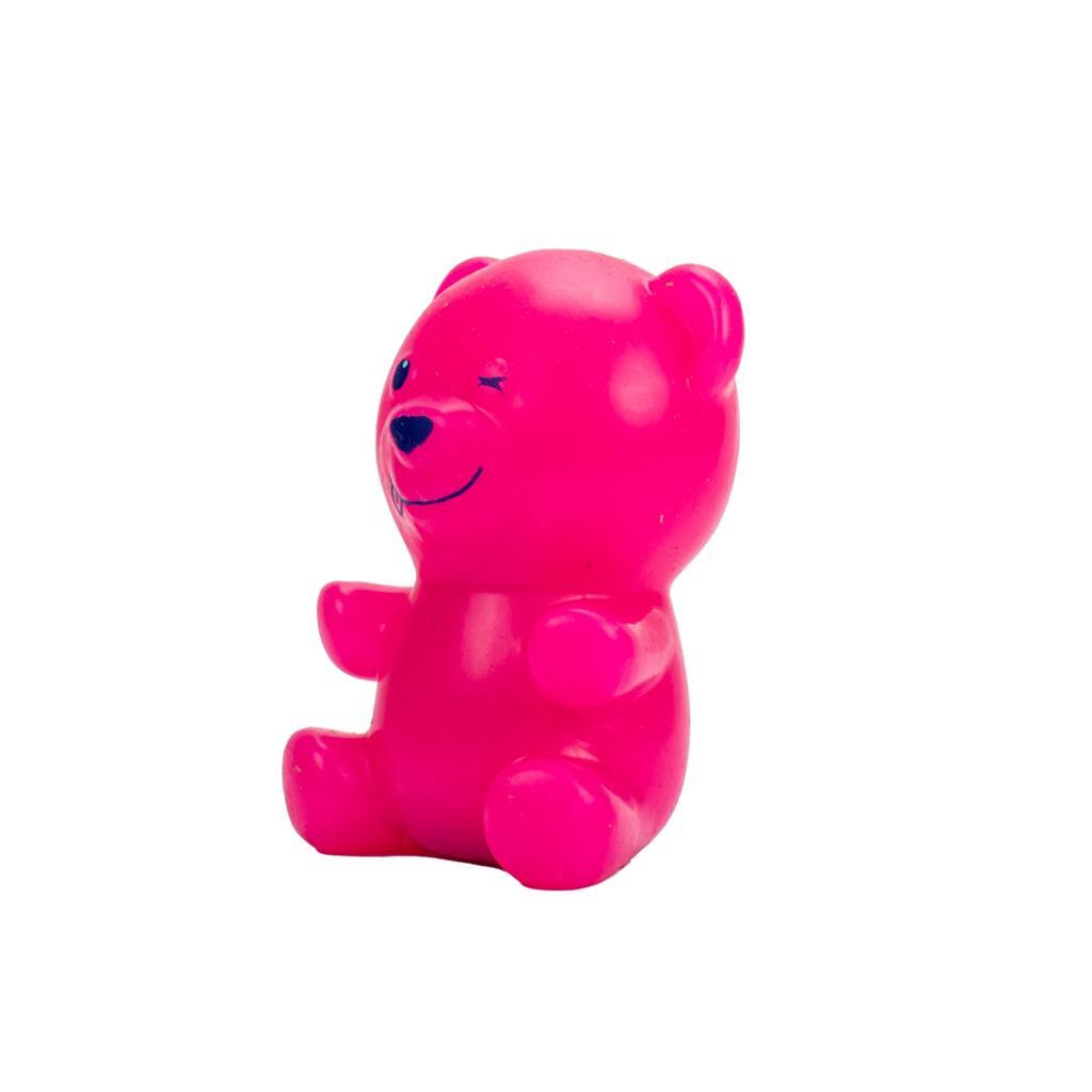 Jiggly Pets gummymals gummibeer 12 cm + licht en geluid roze
