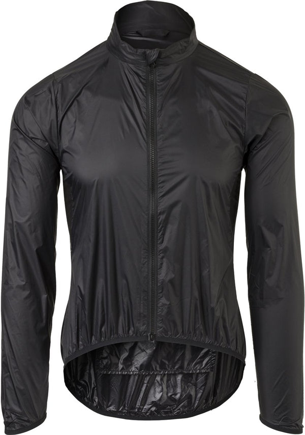 Agu wind fietsjack ii essential heren - zwart - xl - winddicht - two-way rits xl
