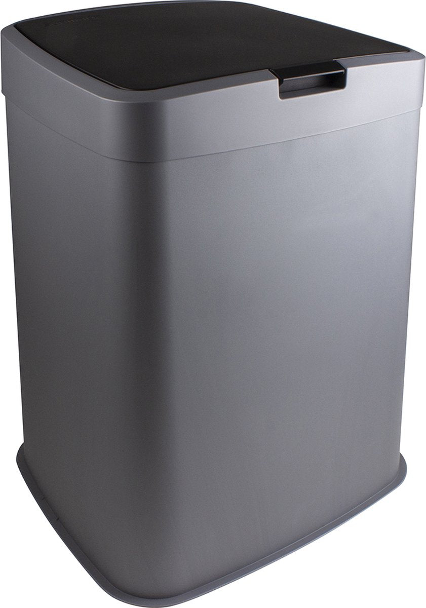 Sunware - delta vuilniszakhouder 70l grijs zwart - 45,5 x 39,5 x 57 cm
