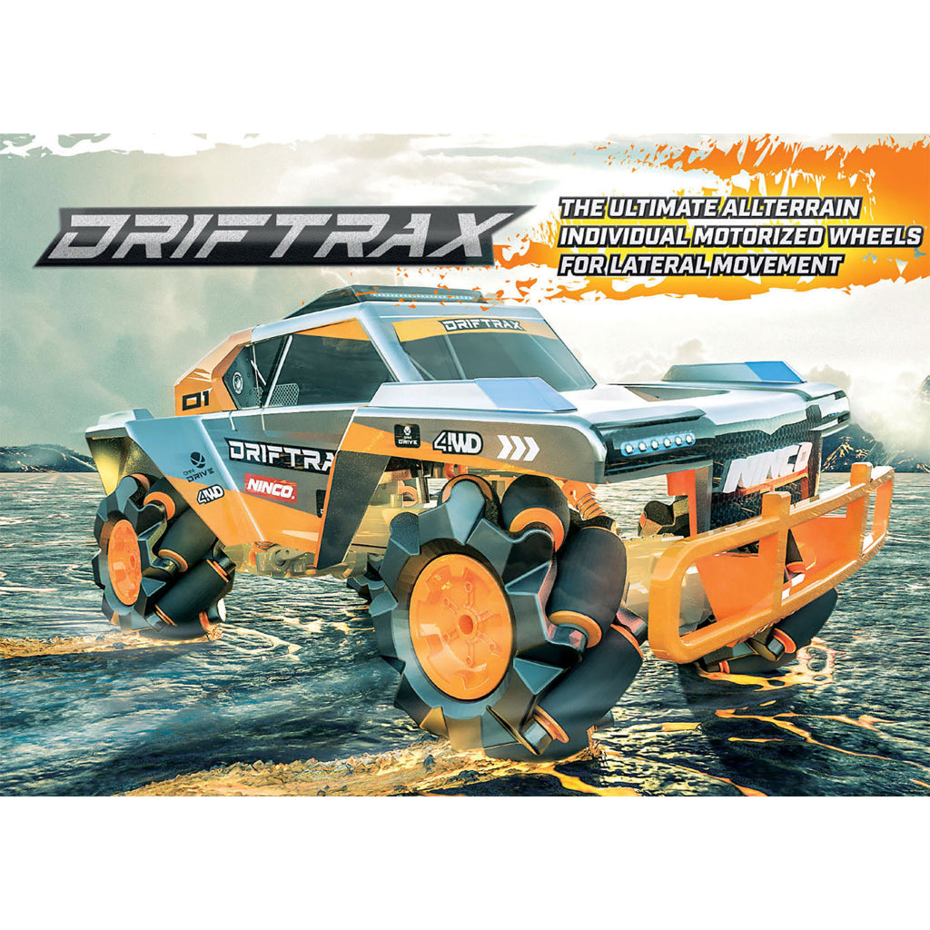 Ninco rc drift trax auto 34x18x15,8 cm grijs oranje