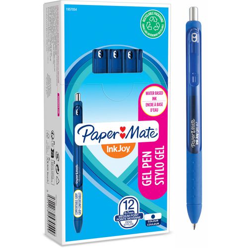 Gelpen papermate inkjoy blauw 0,7mm