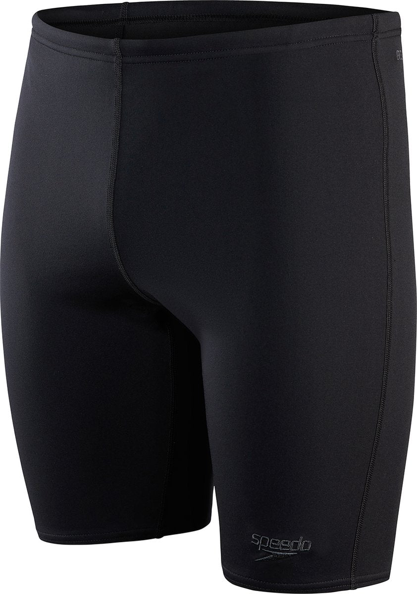 Speedo endurance+ v-cut jammer heren - strakke zwembroek heren - chloorbestendige zwembroek mannen - sportzwembroek heren met trekkoord - zwart - xxl
