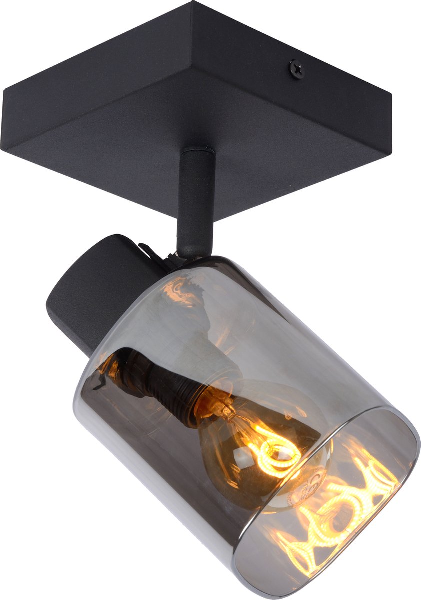 Lucide alion - plafondspot (plafondlamp) - 1xe14 - zwart