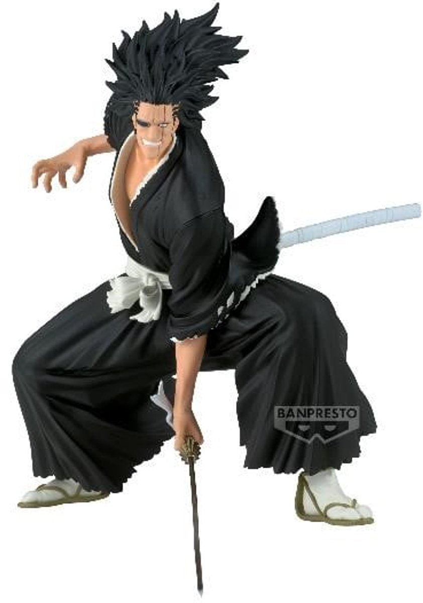 Banpresto co., ltd. bleach - vibration stars - kenpachi zaraki statue 13cm