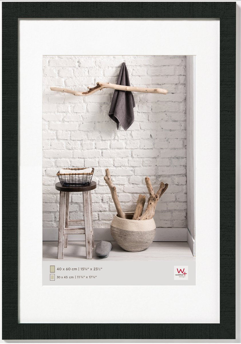 Walther home - houten lijst - fotoformaat 40x60 cm - zwart