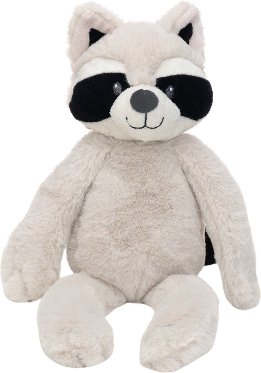 Happy horse wasbeer raf knuffel 34 cm - grijs - baby knuffel