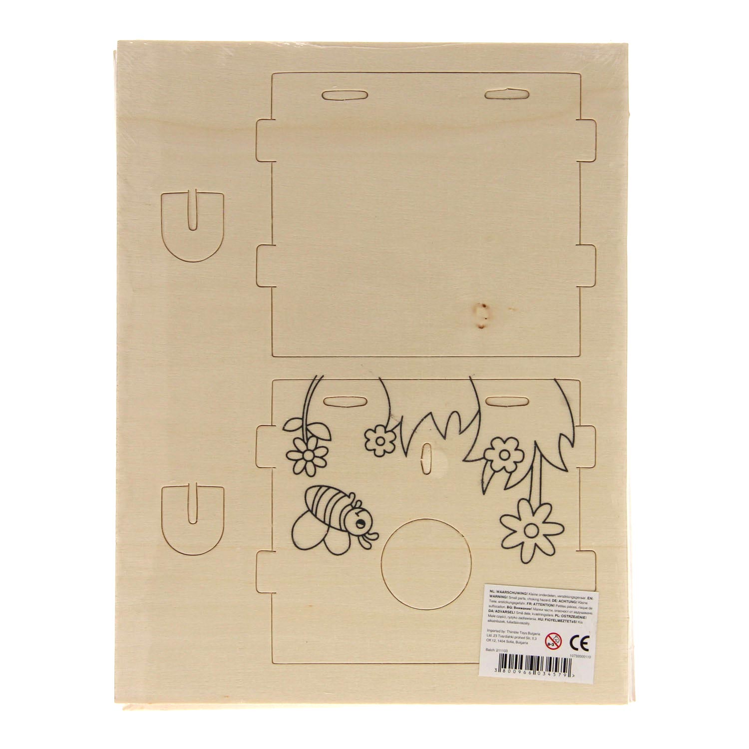 Maak je eigen Houten Vogelhuisje, variant A