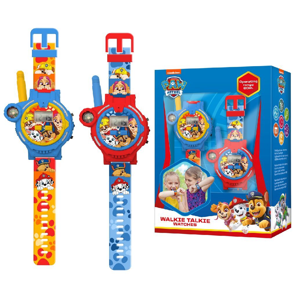 Paw Patrol Walkie Talkie-horloges