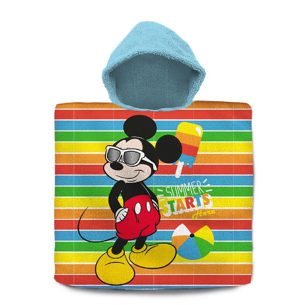 Disney Mickey Mouse badponcho 60x120 cm