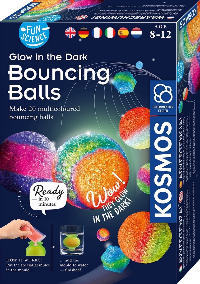 Kosmos Glow in the Dark Stuiterballen Maken, 20e.