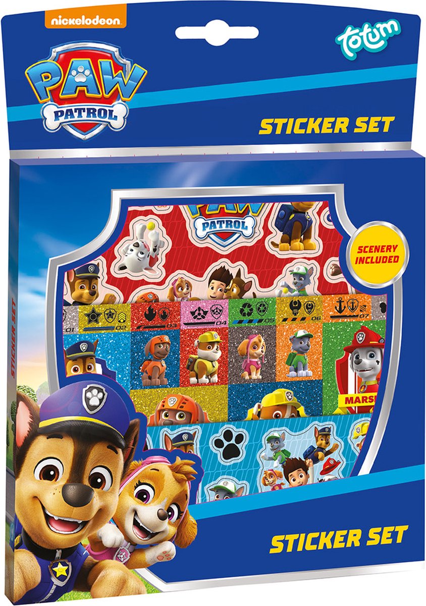 Totum Paw Patrol sticker set