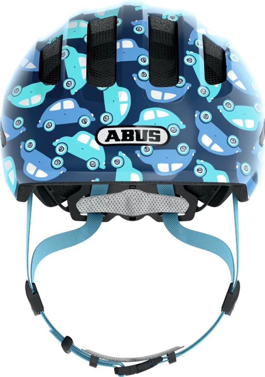Abus helmet Smiley 3.0 LED Blue car S 45-50cm