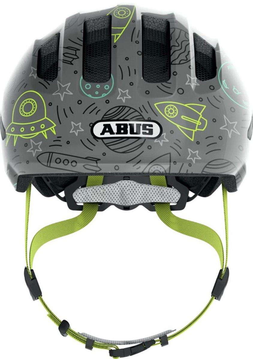 Abus helm Smiley 3.0 LED Grijs space M 50-55cm