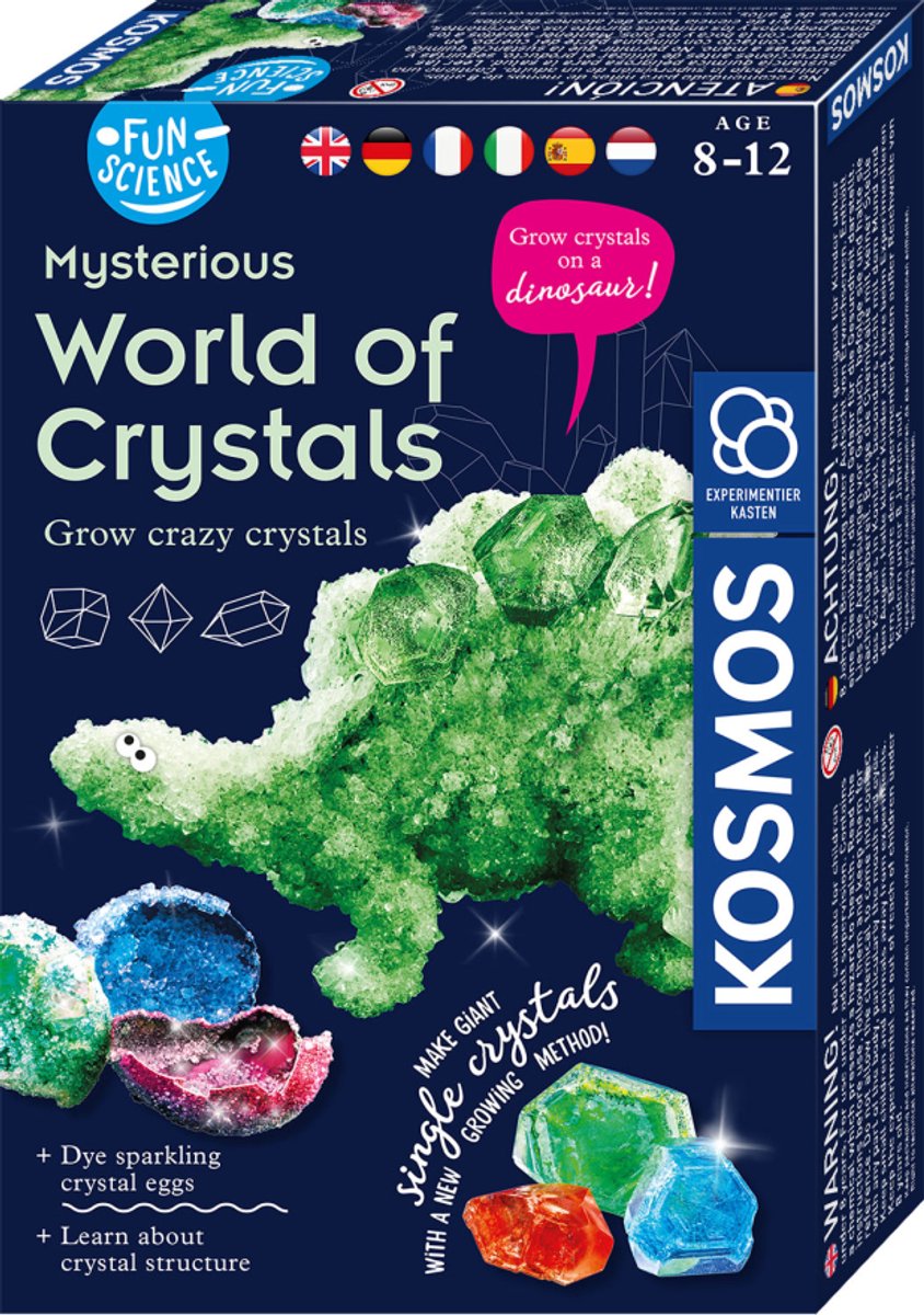 Kosmos Wereld van Kristallen Experimentset