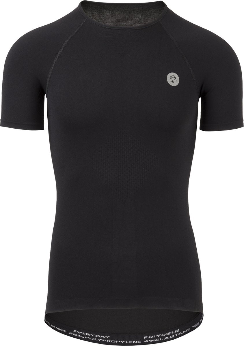 Agu everyday thermoshirt korte mouw - zwart - s m - unisex