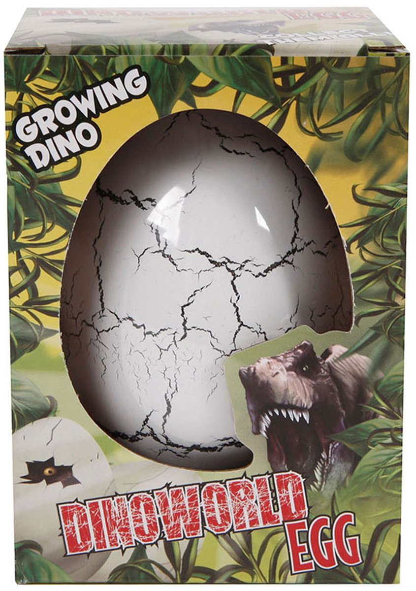 Dinoworld dinosaurus groei-ei, 11cm