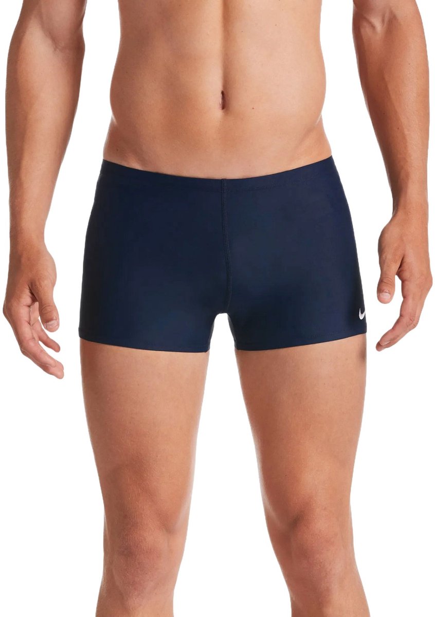 Nike solid square leg zwemboxer heren - maat 38