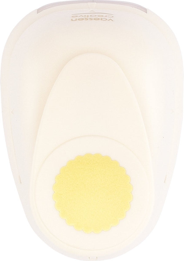 Vaessen creative pons - figuurpons - cirkel geschulpt - ø 3,8 cm