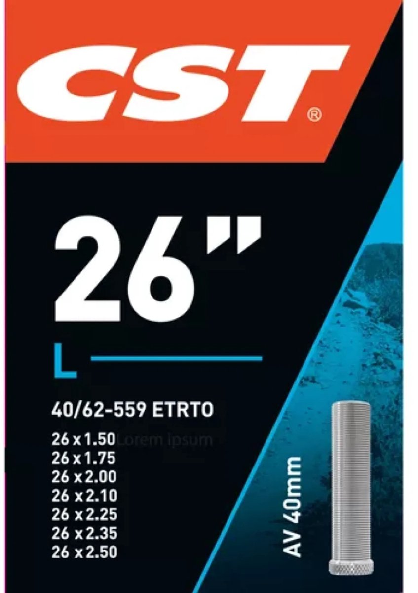 CST Binnenband av13 26 inch 40 62-559 av 40 mm 071301