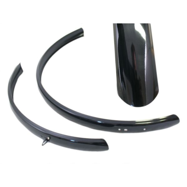 spatbordenset Hybride 28 inch staal zwart