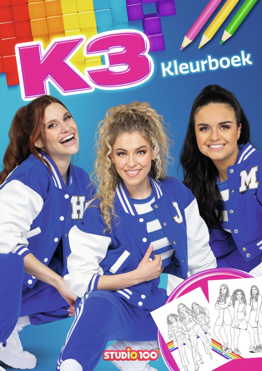 K3 kleurboek sport