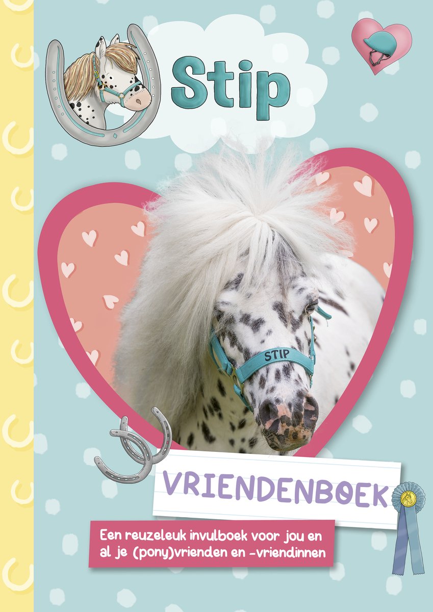 Merkloos sans marque stip de pony - vriendenboek