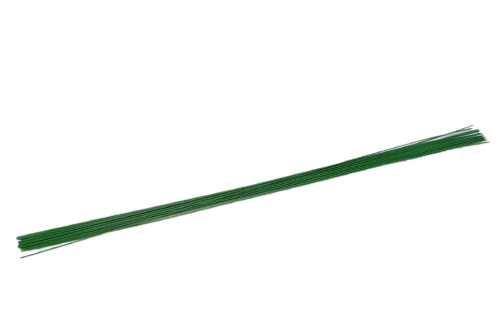 Hbx natural living hobby steekdraad 1.0x400mm 20 stuks groen