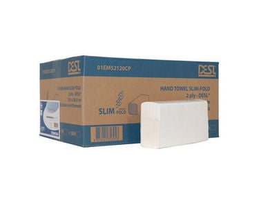 Euro products euro handdoekje minifold 2 laags (26.3x 20.5cm)