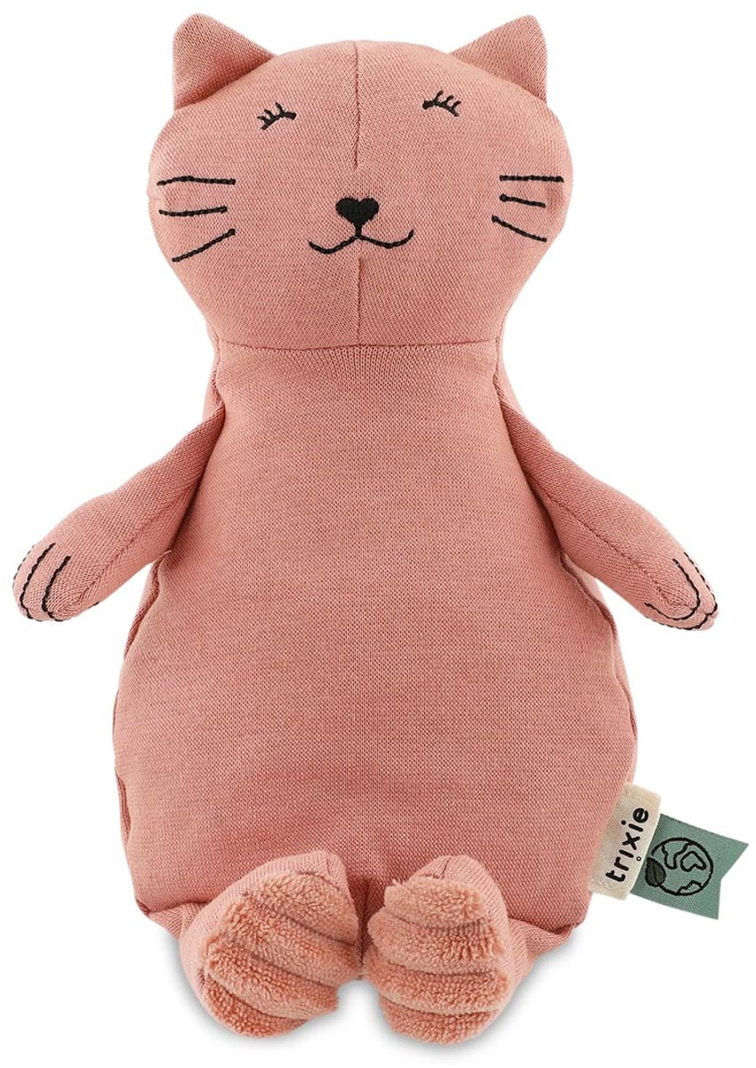 Trixie knuffel mrs. cat â€“ 0m+ â€“ leuk als geboortegeschenk â€“ gerecycleerde stof