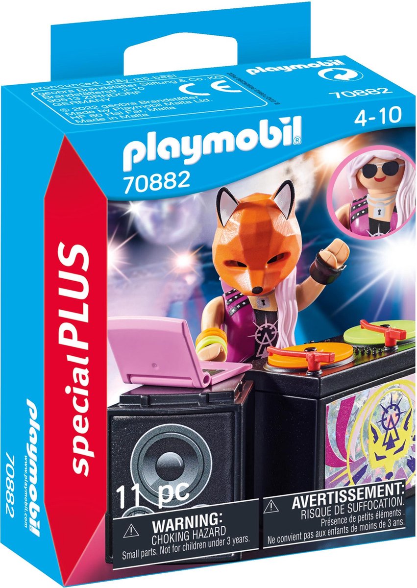 Playmobil special plus dj met draaitafel - 70882