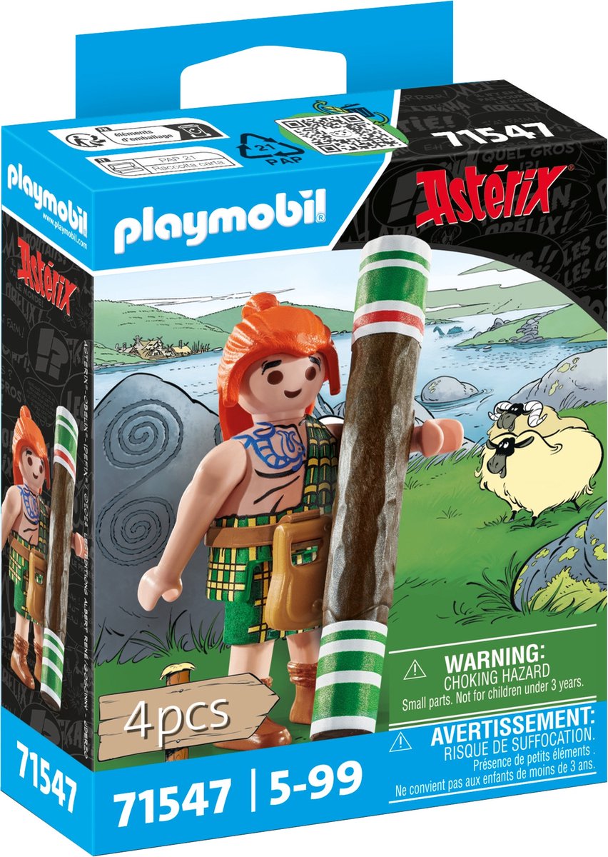 Playmobil asterix: macadam - 71547