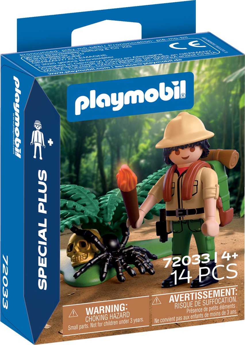 Playmobil 72033 avonturier | 2 stuks