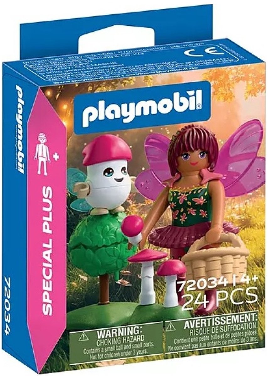 Playmobil - fee - met schattig hulpje