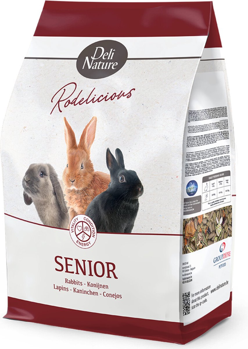 Deli nature rodelicious senior konijnen 2,5 kg