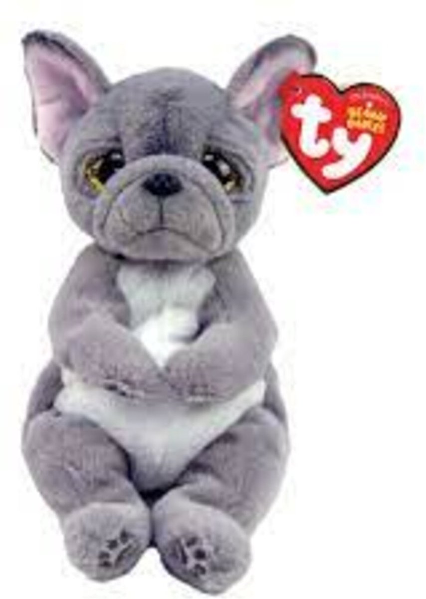 Ty Beanie Babies Bellies Wilfred Bulldog, 15 cm