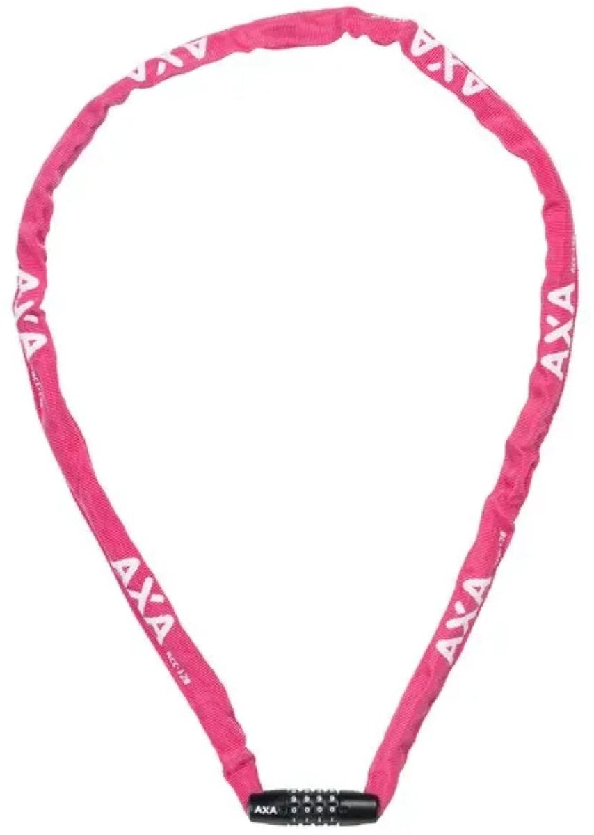 AXA Rigid RCC120 Kettingslot 120cm Roze (ART 3.5)